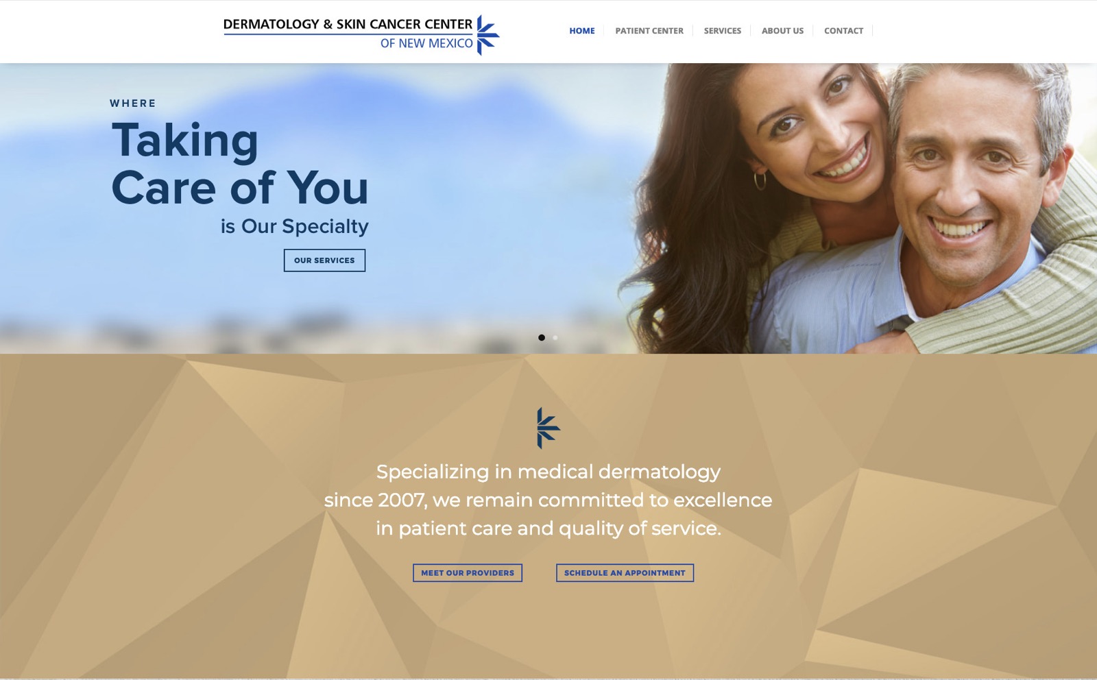 Dermatology and Skin Cancer Center of New Mexico website